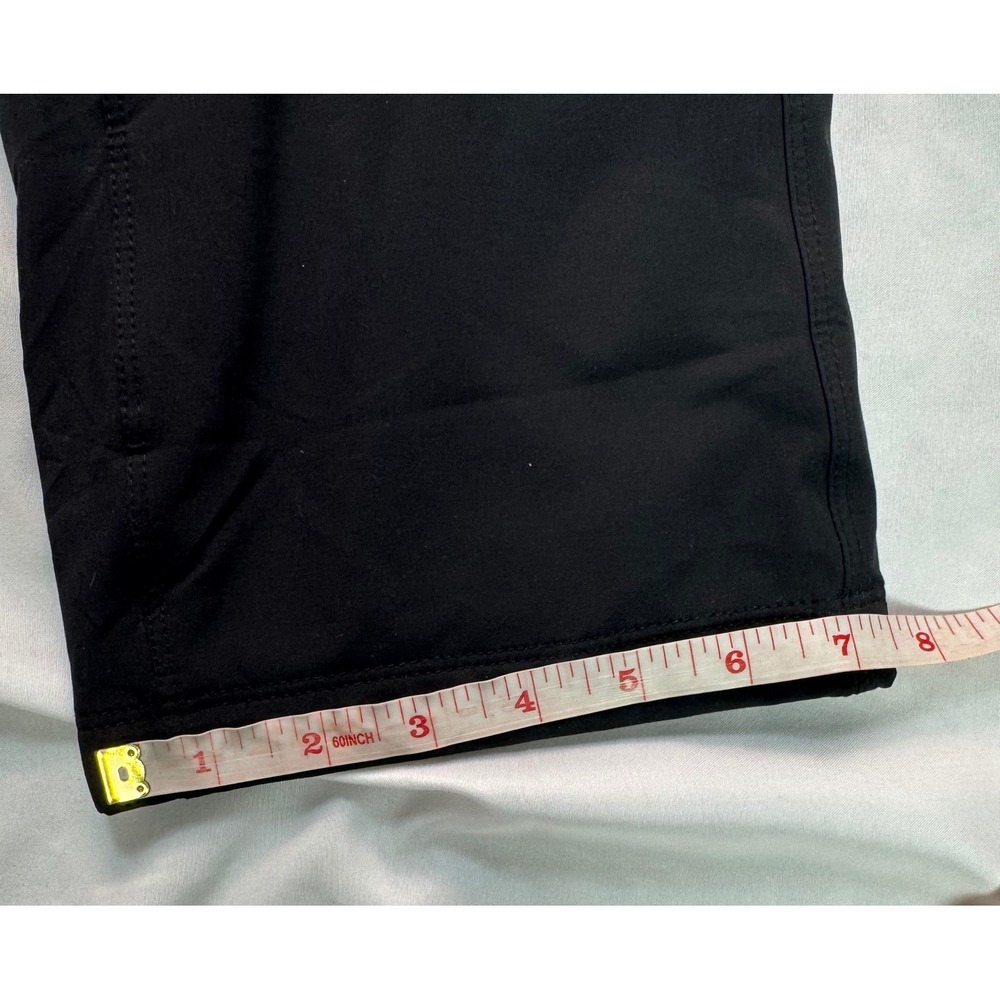 Eddie Bauer WT Flexion Lined 2.0 Pant Womens 12T Black Straight Leg Mid Rise NWT - Picture 14 of 16